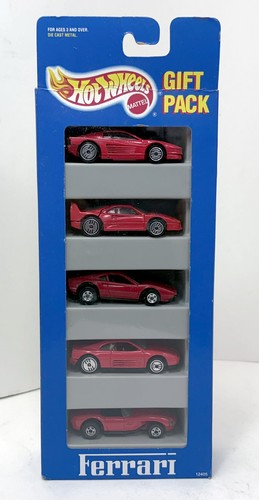 Hot wheels red ferrari gift - red,
